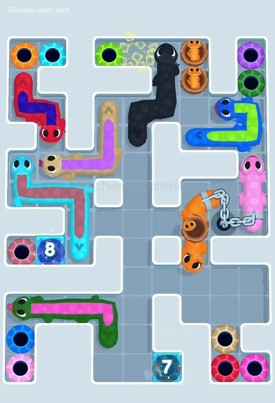 Gecko Out Level 618 Screenshot