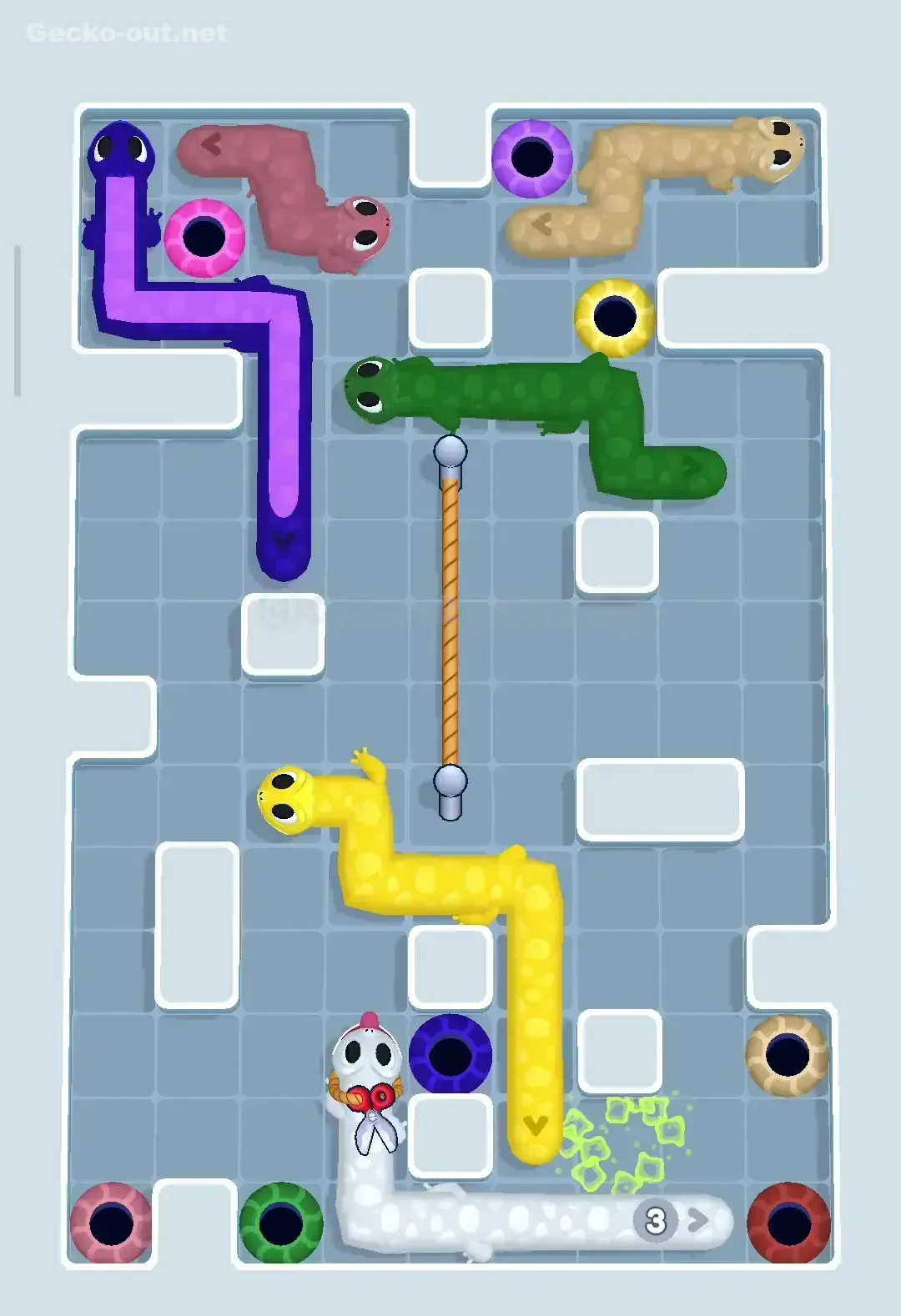 Gecko Out Level 149 Solution 2