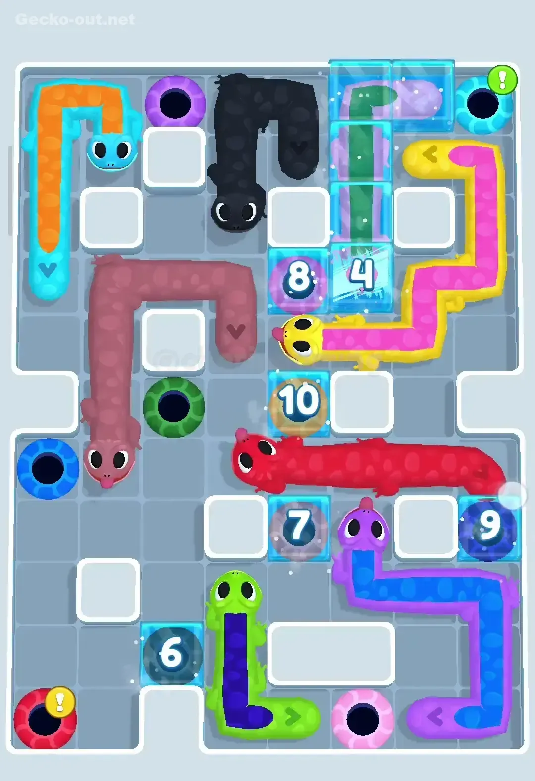 Gecko Out Level 148 Solution 1