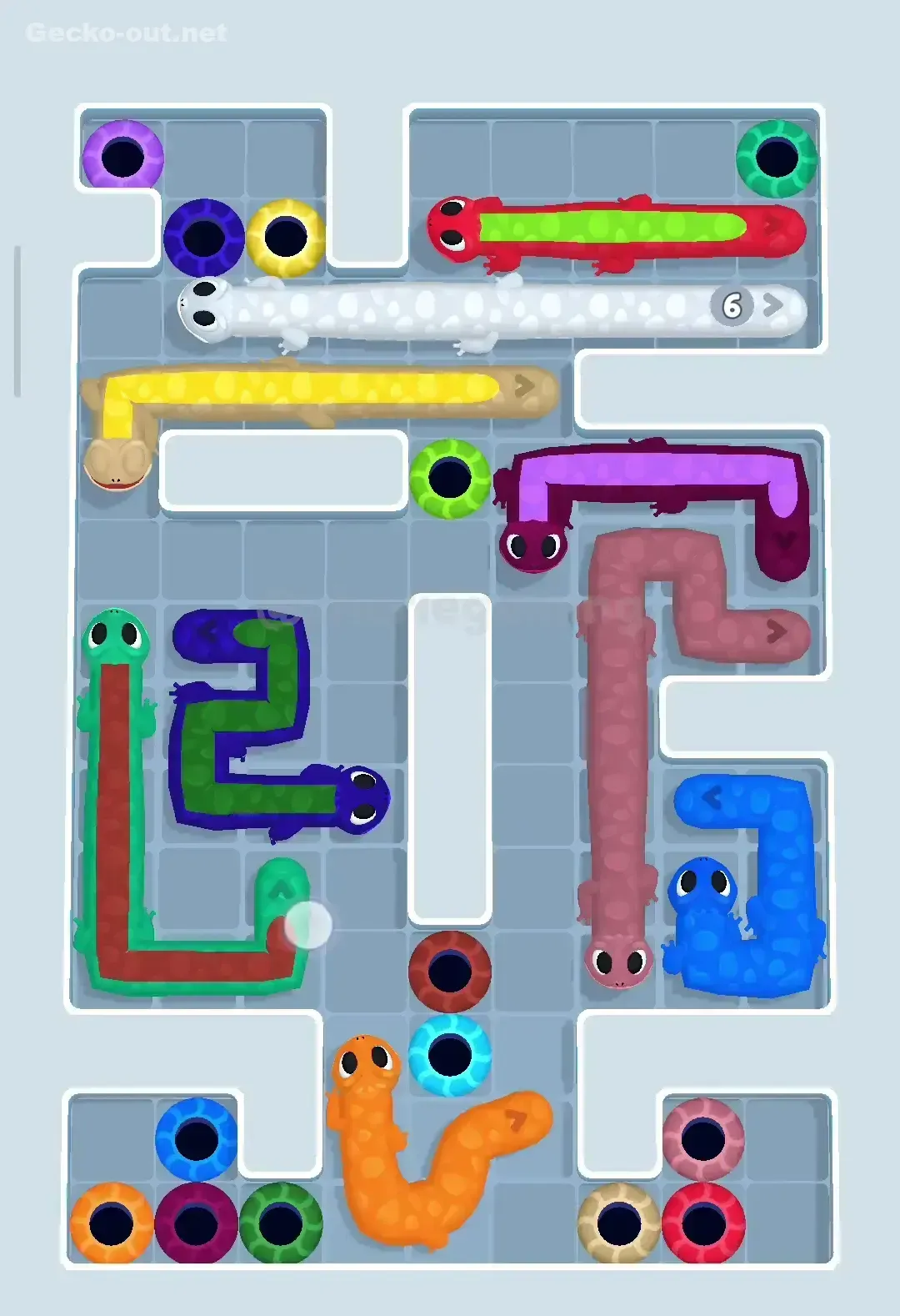 Gecko Out Level 147 Screenshot