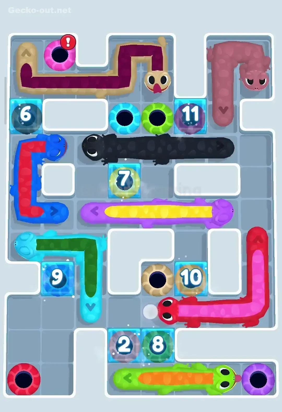 Gecko Out Level 142 Solution 2