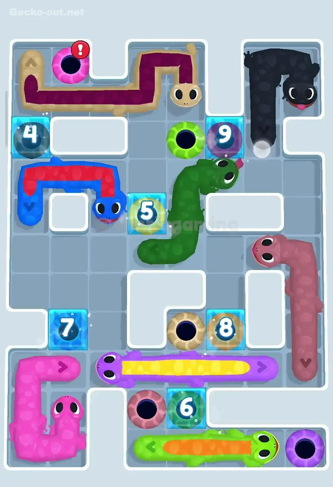 Gecko Out Level 142 Solution 3