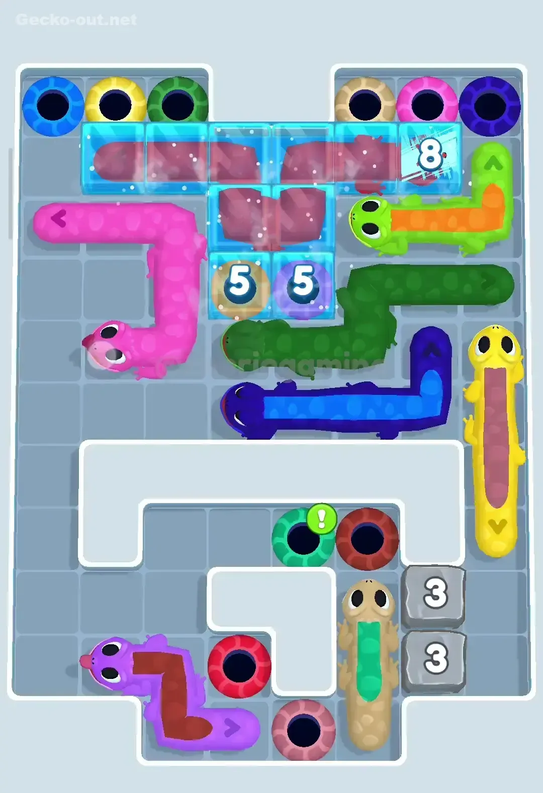 Gecko Out Level 141 Solution 2