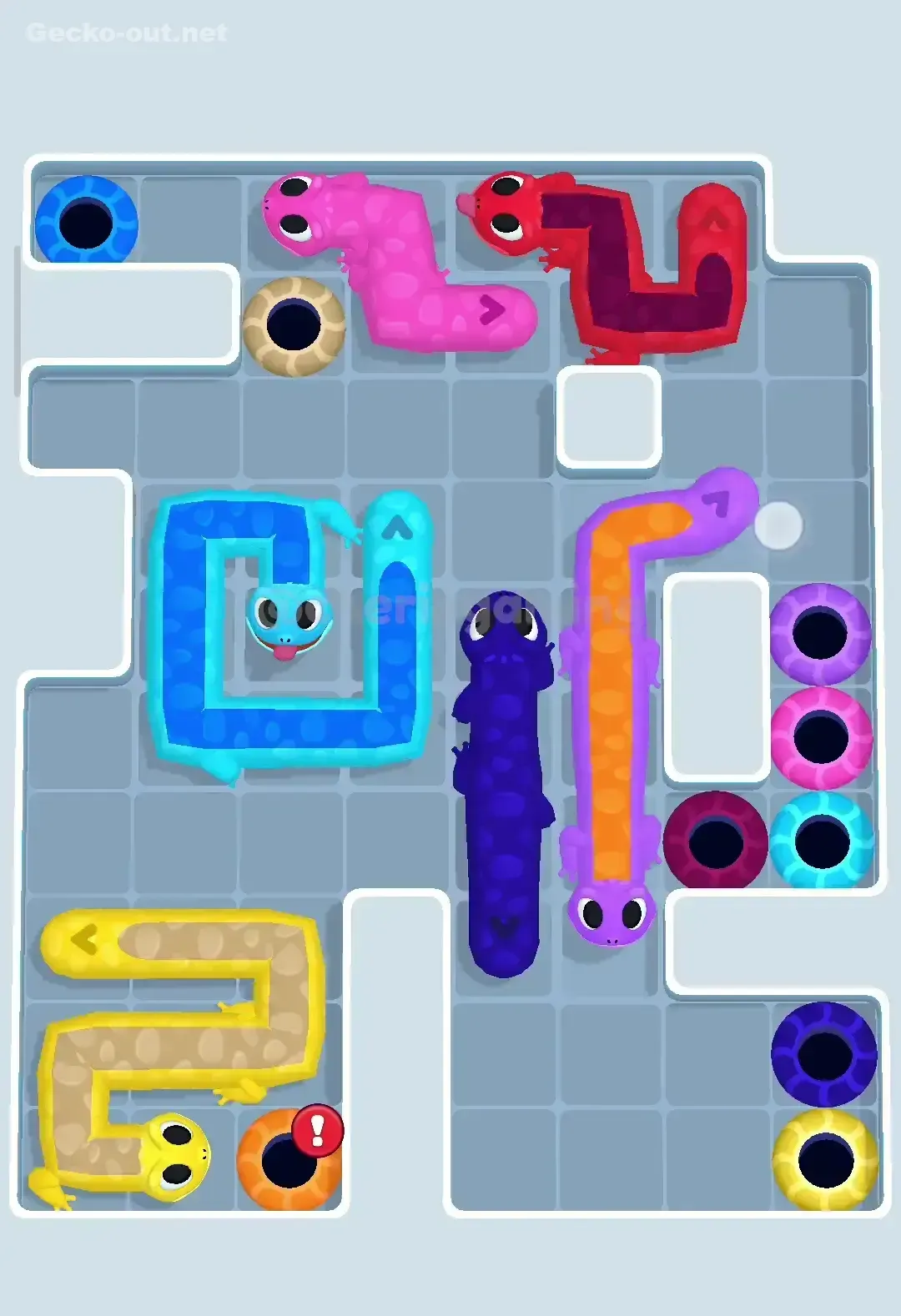 Gecko Out Level 140 Solution 2