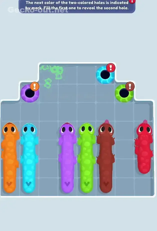 Gecko Out Level 137 Screenshot