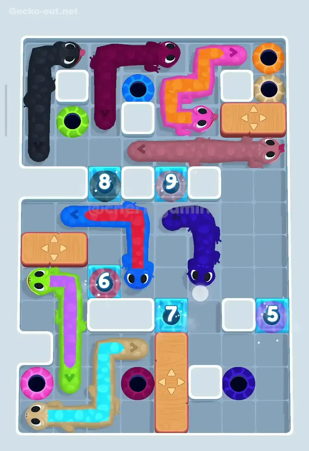 Gecko Out Level 136 Solution 2