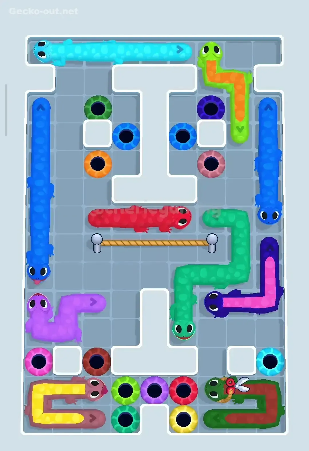 Gecko Out Level 134 Solution 2
