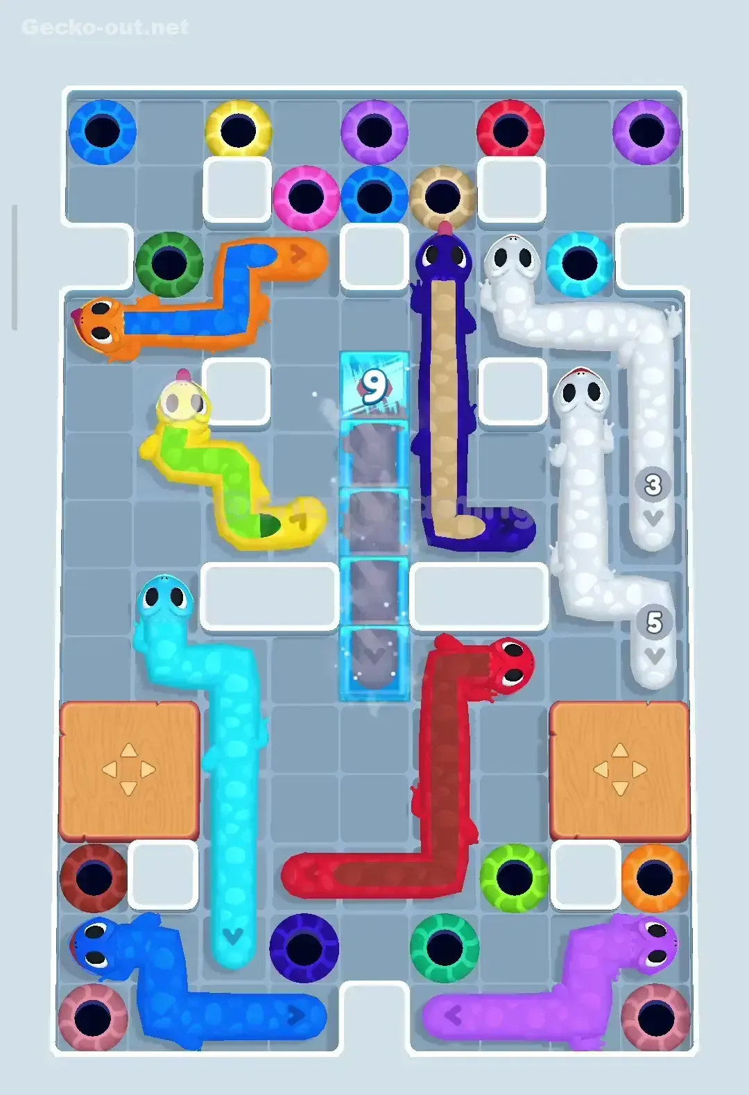 Gecko Out Level 133 Screenshot