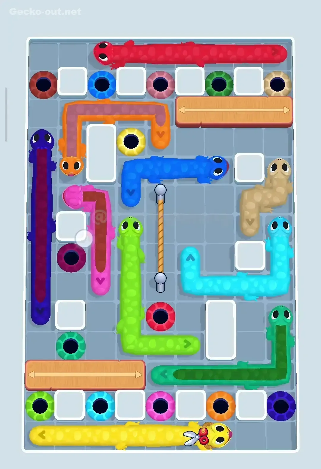Gecko Out Level 132 Solution 2