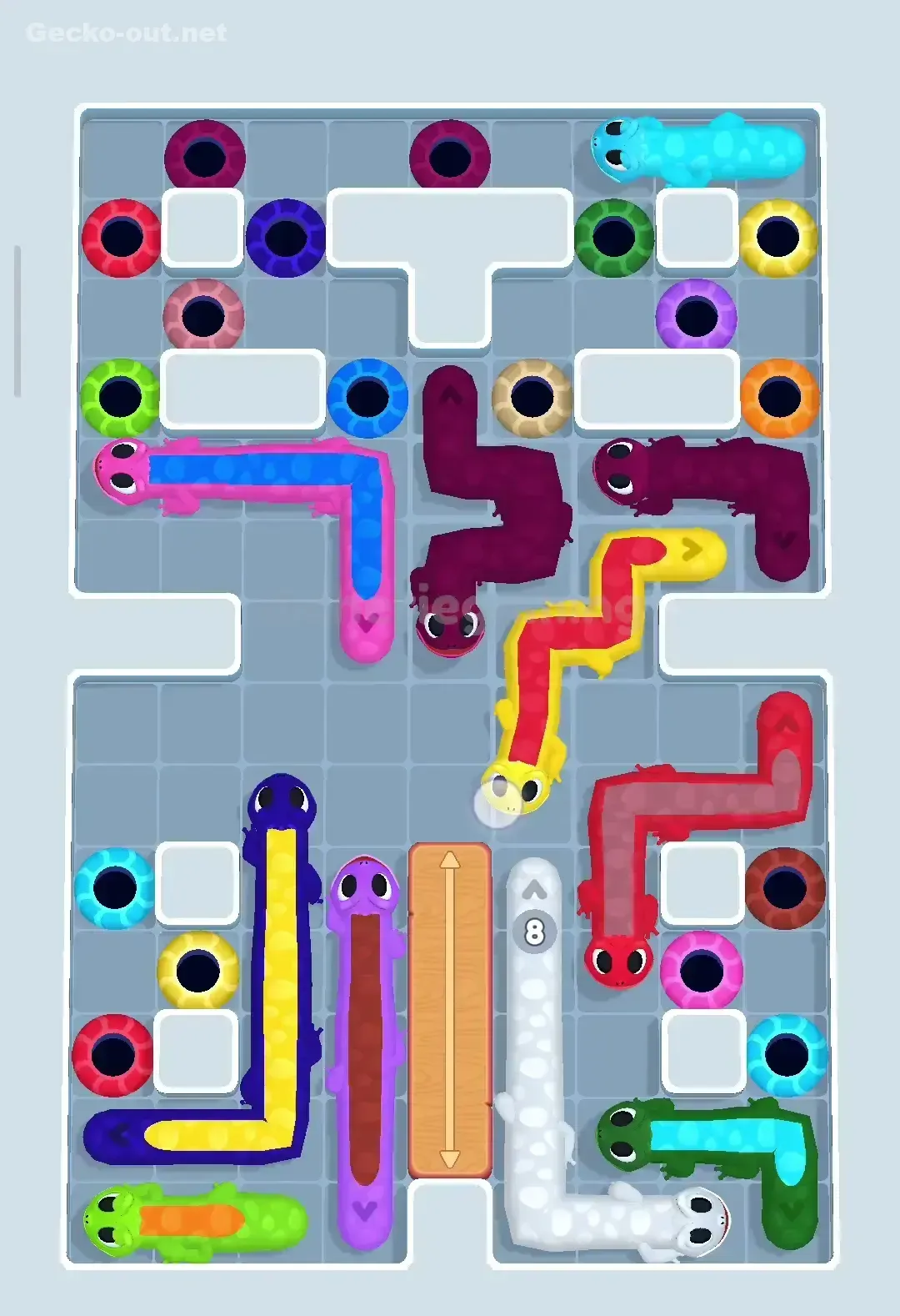 Gecko Out Level 131 Screenshot