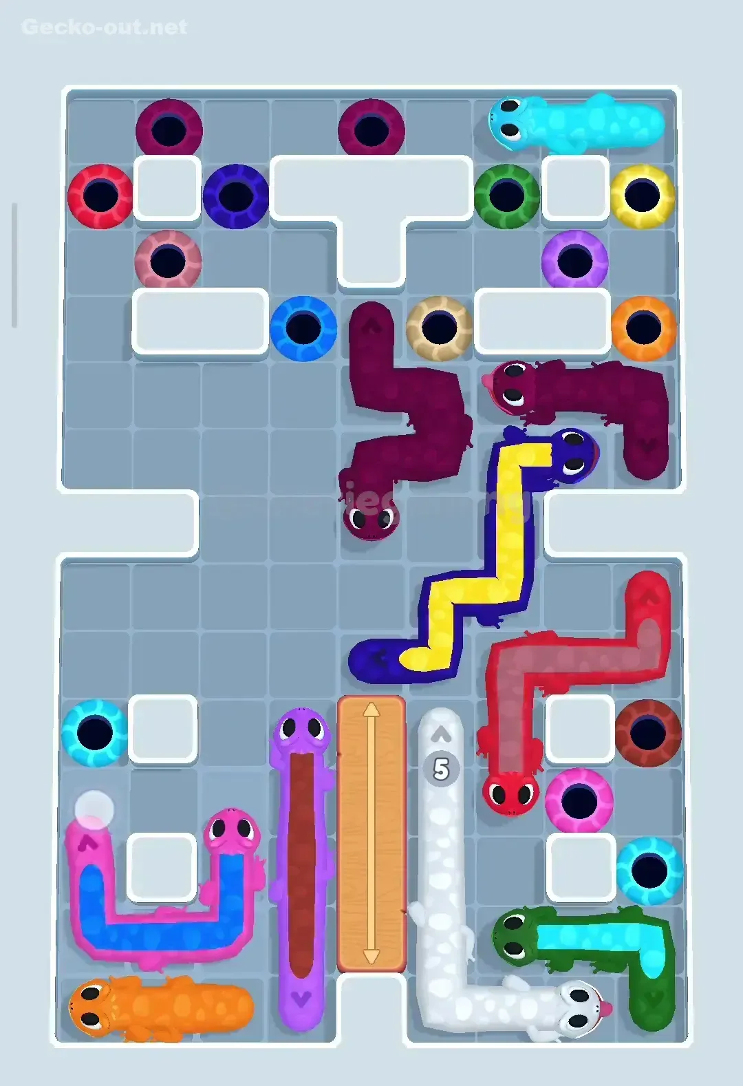Gecko Out Level 131 Solution 2