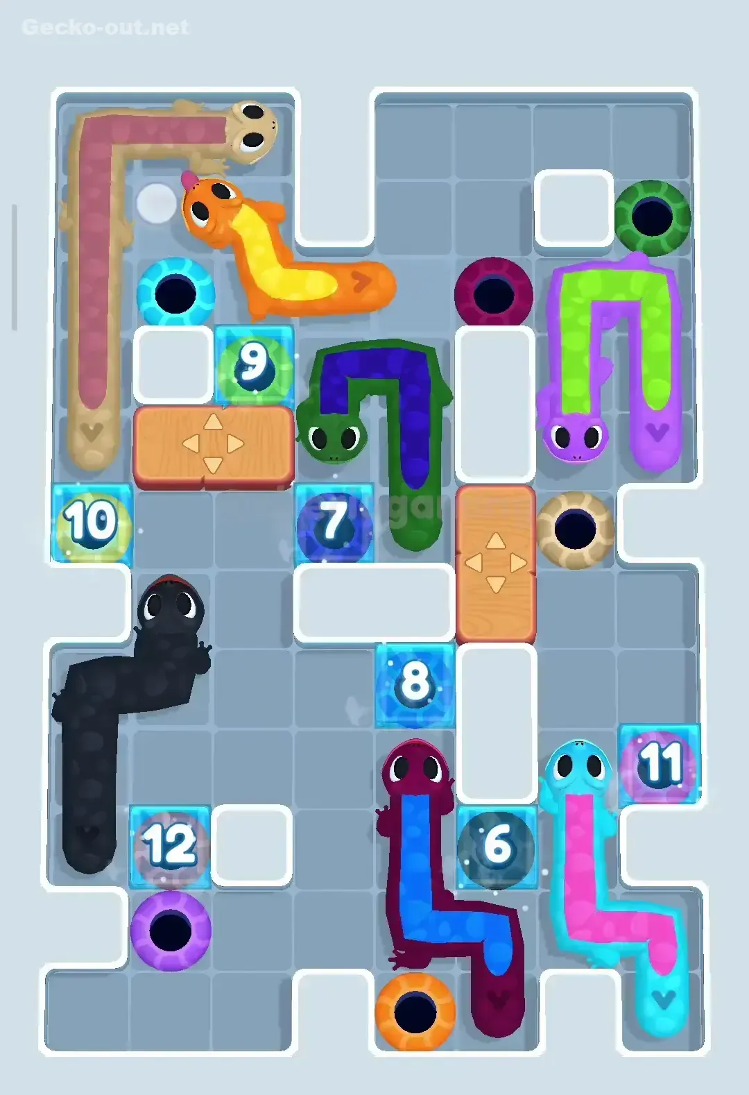Gecko Out Level 130 Solution 2