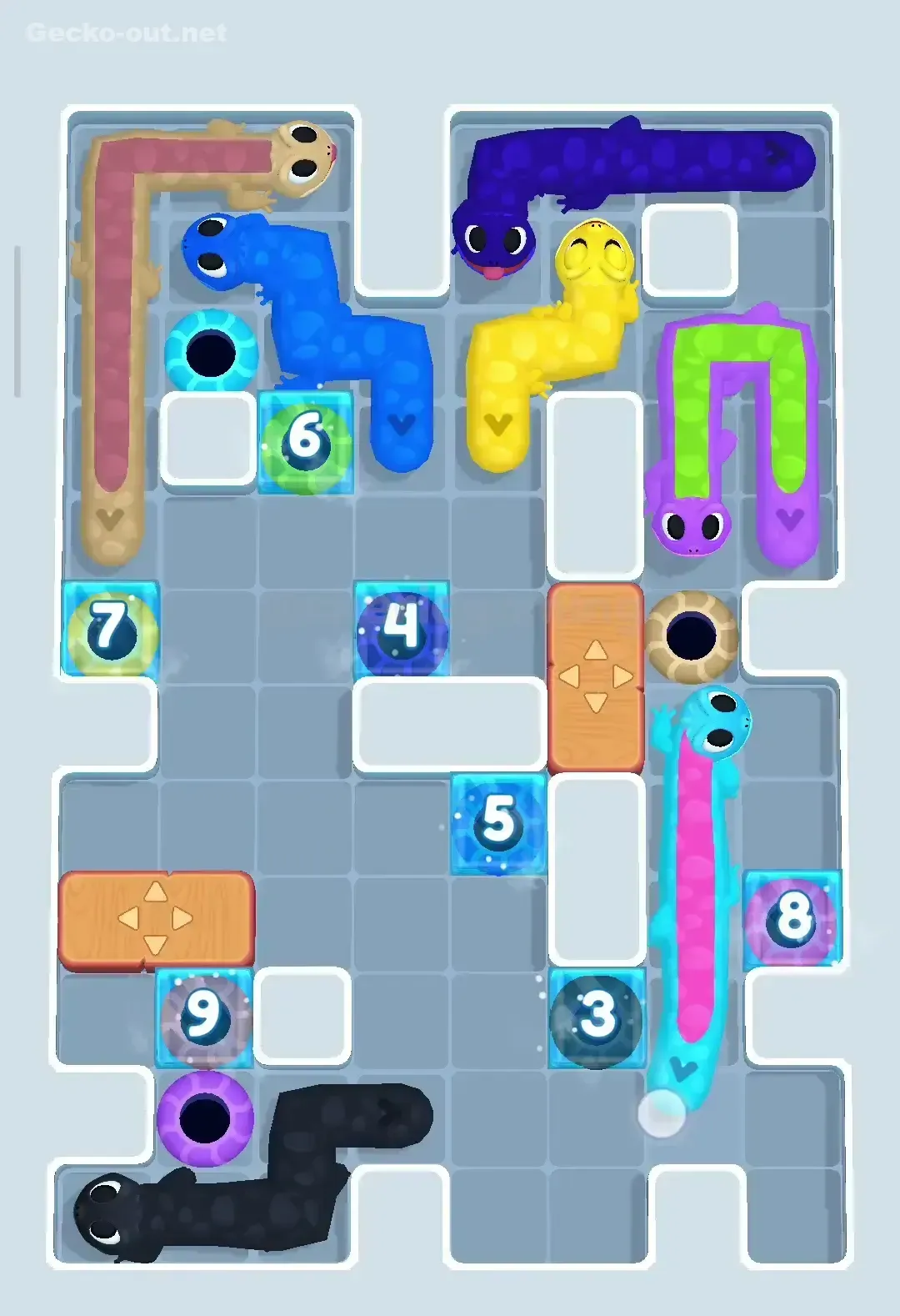 Gecko Out Level 130 Solution 3