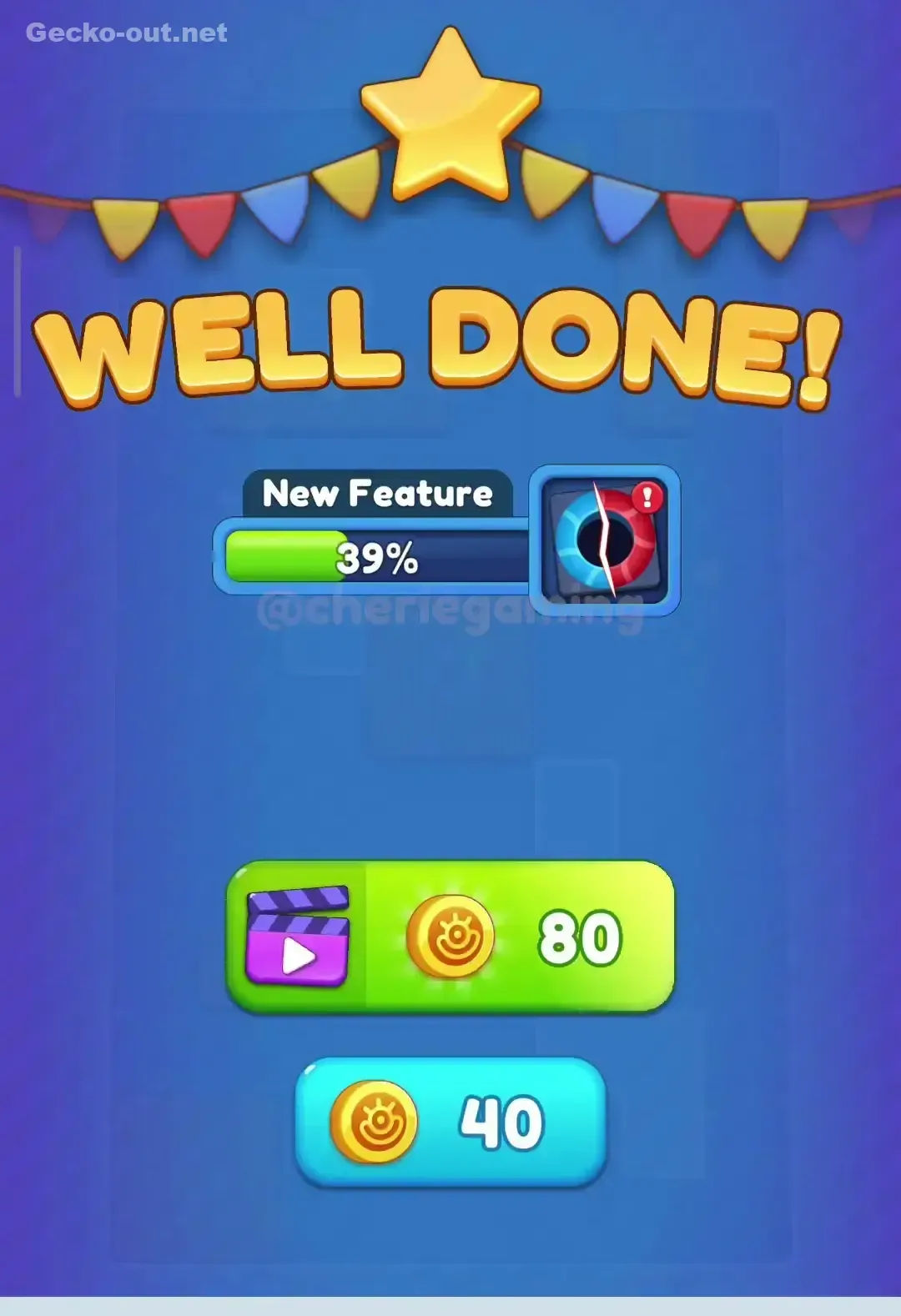 Gecko Out Level 125 Solution 3