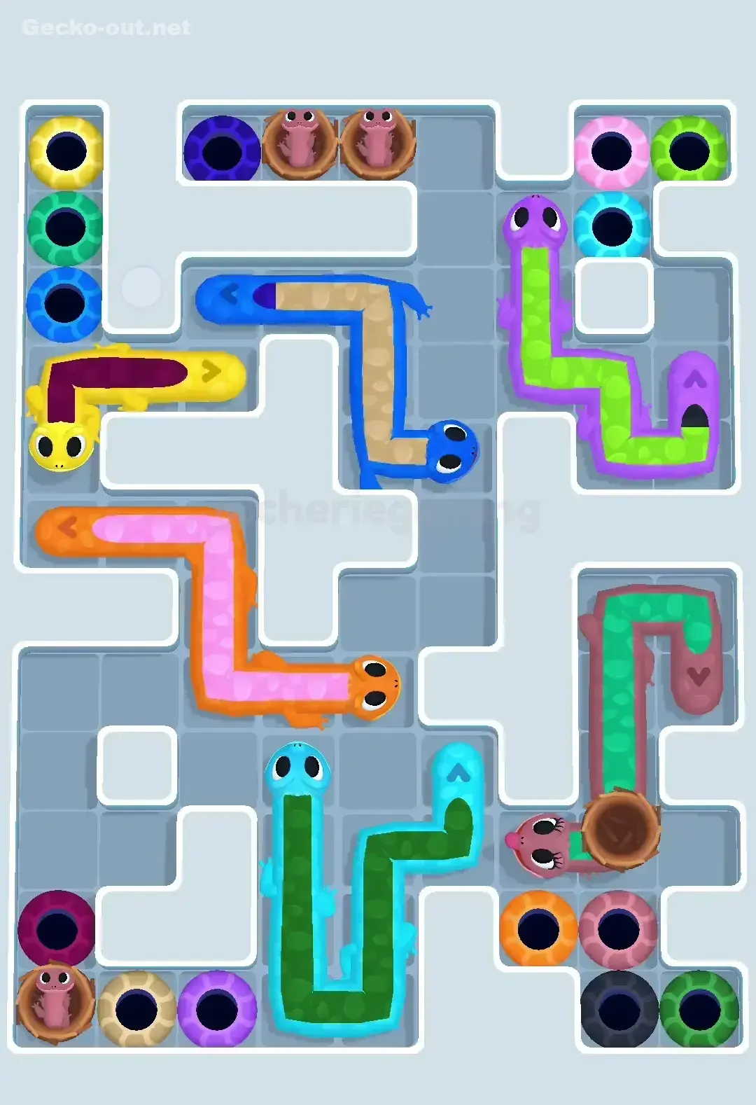 Gecko Out Level 615 Screenshot