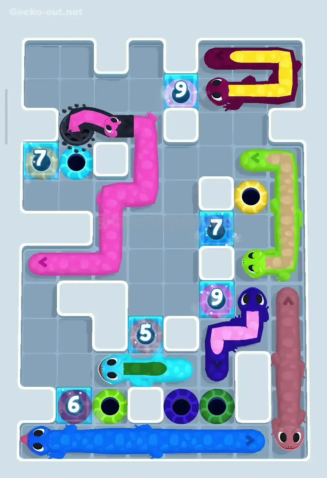 Gecko Out Level 118 Solution 3