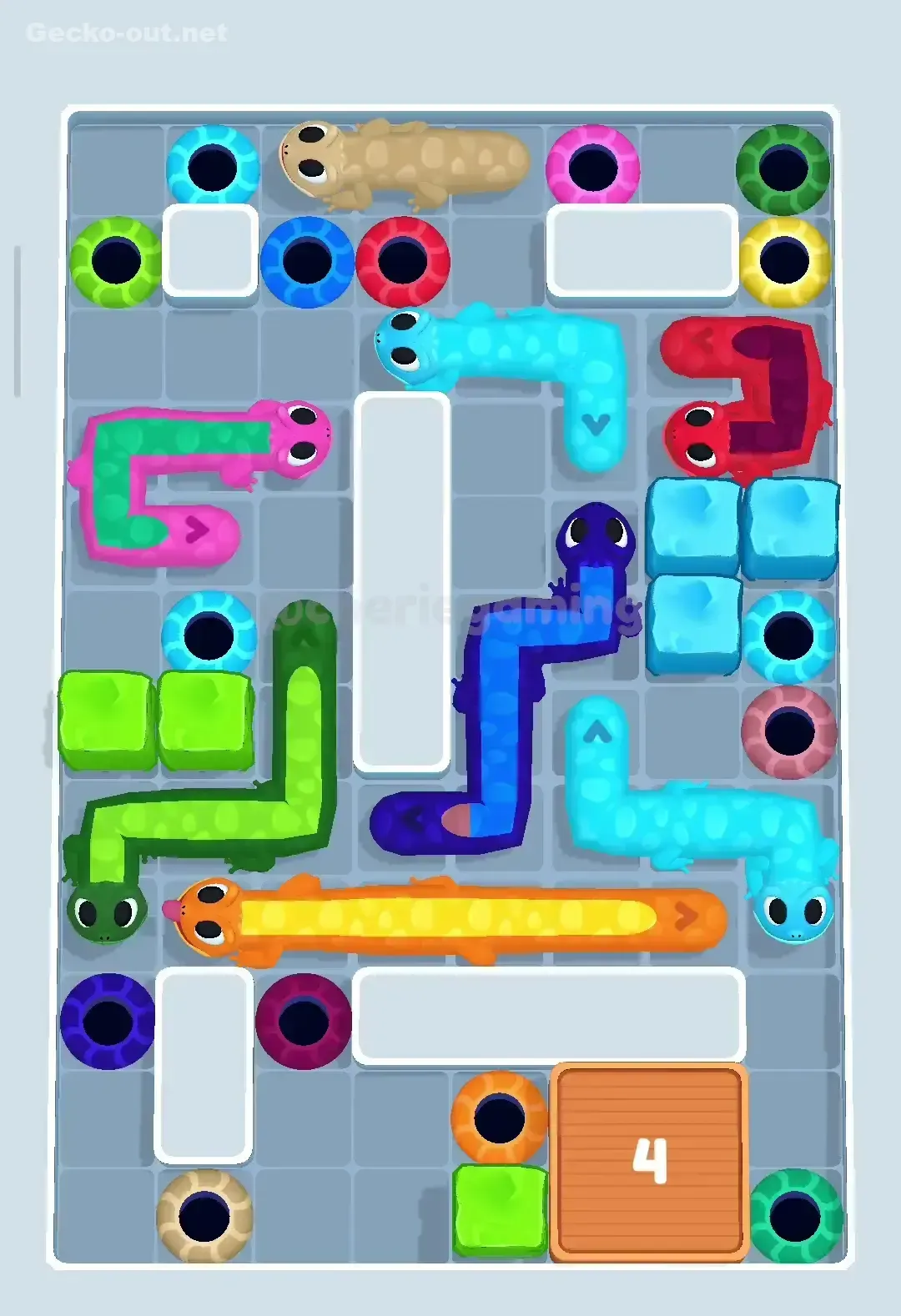 Gecko Out Level 117 Solution 1