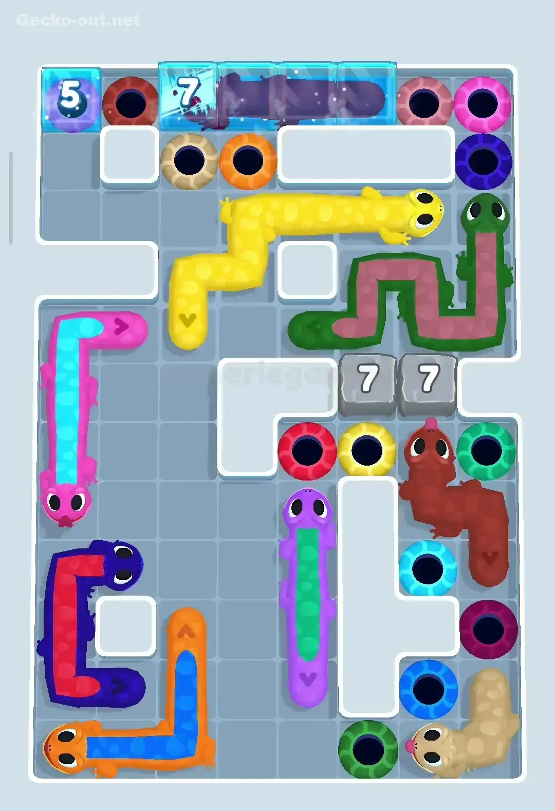 Gecko Out Level 116 Screenshot