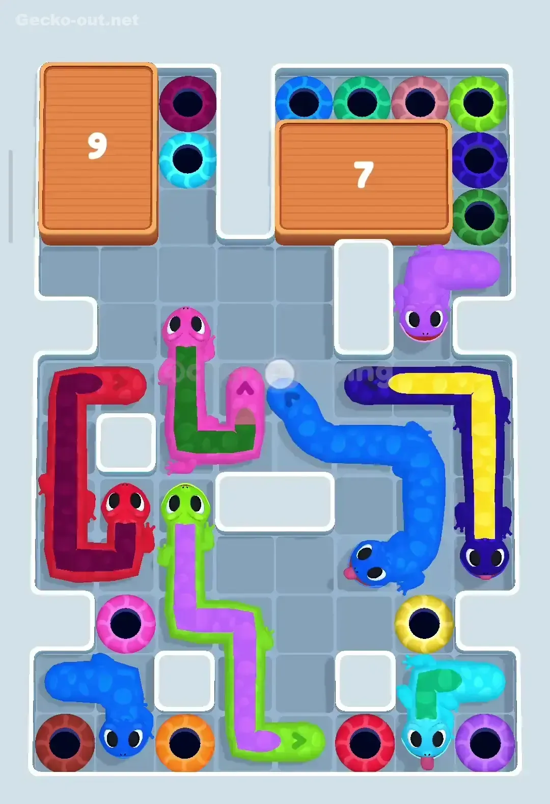 Gecko Out Level 114 Solution 1