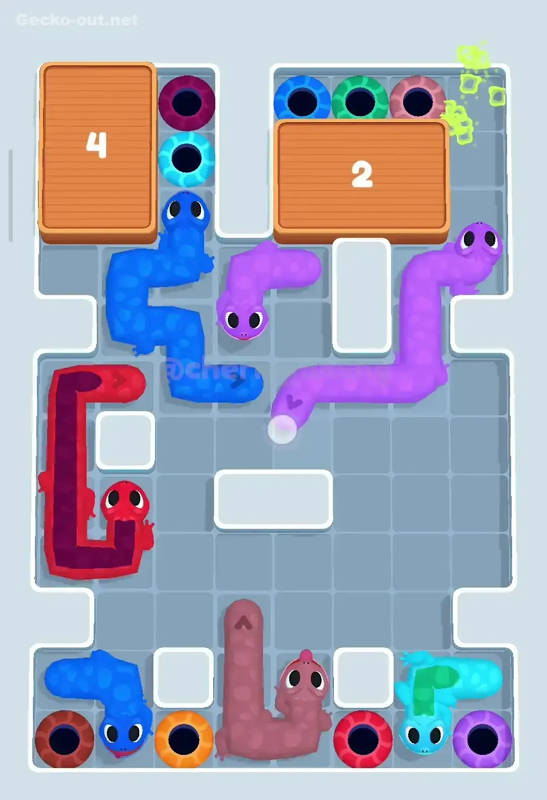 Gecko Out Level 114 Solution 3