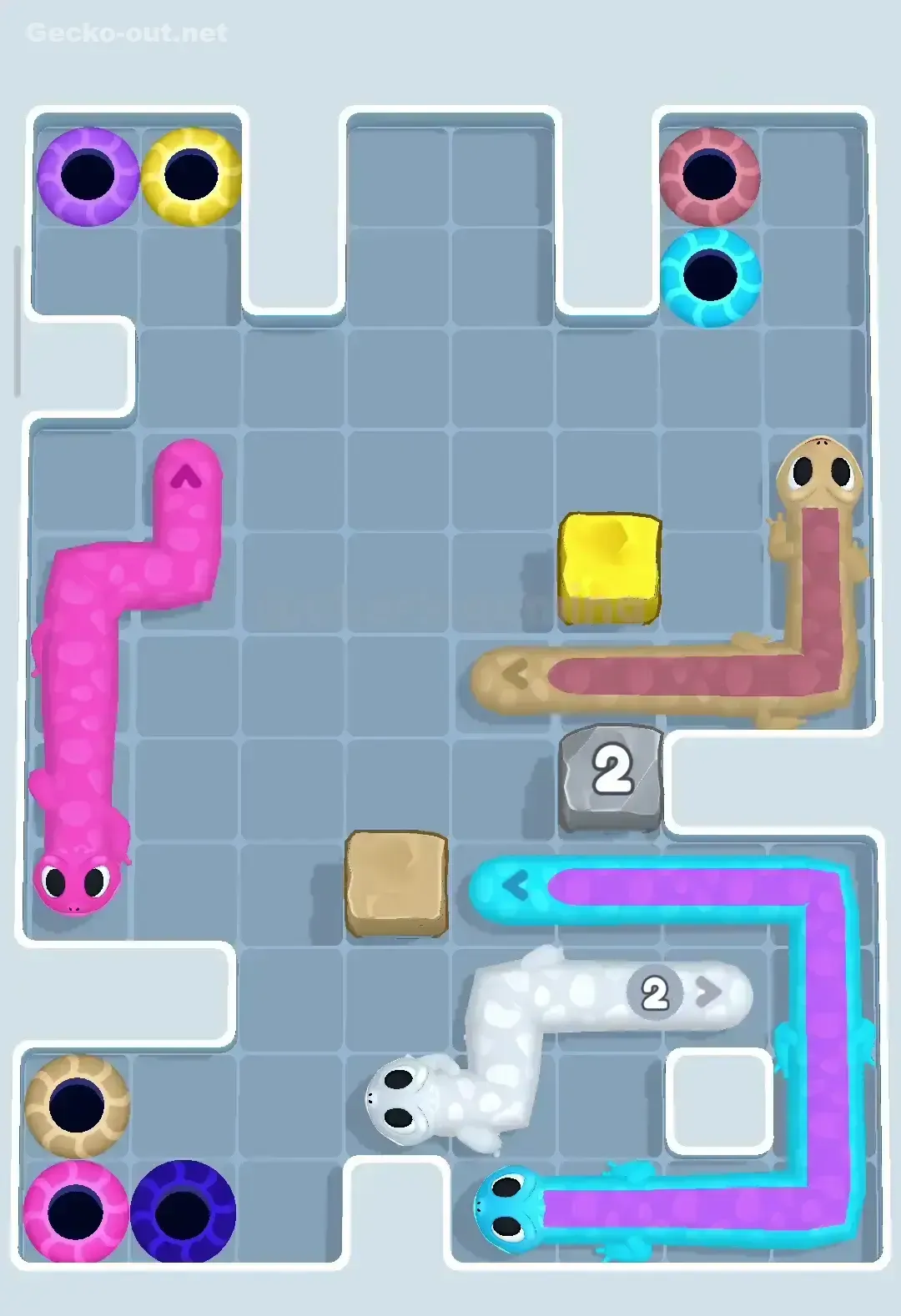Gecko Out Level 112 Solution 2