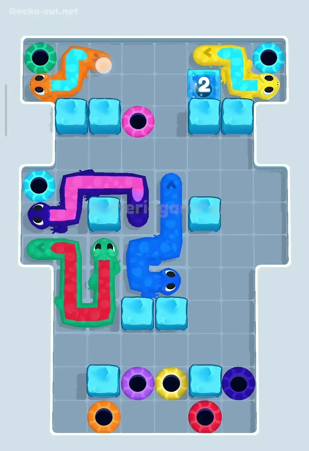 Gecko Out Level 111 Solution 3