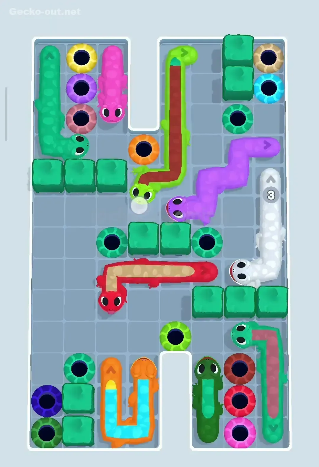 Gecko Out Level 108 Screenshot