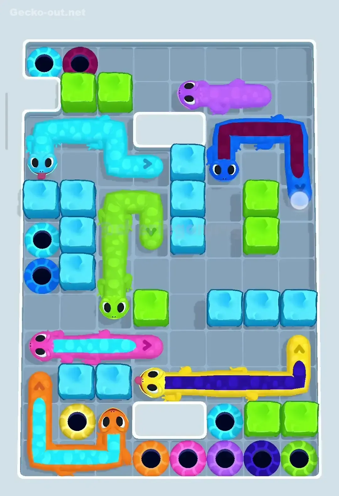 Gecko Out Level 104 Screenshot