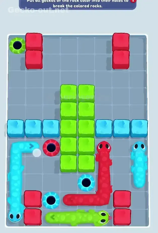 Gecko Out Level 102 Solution 2