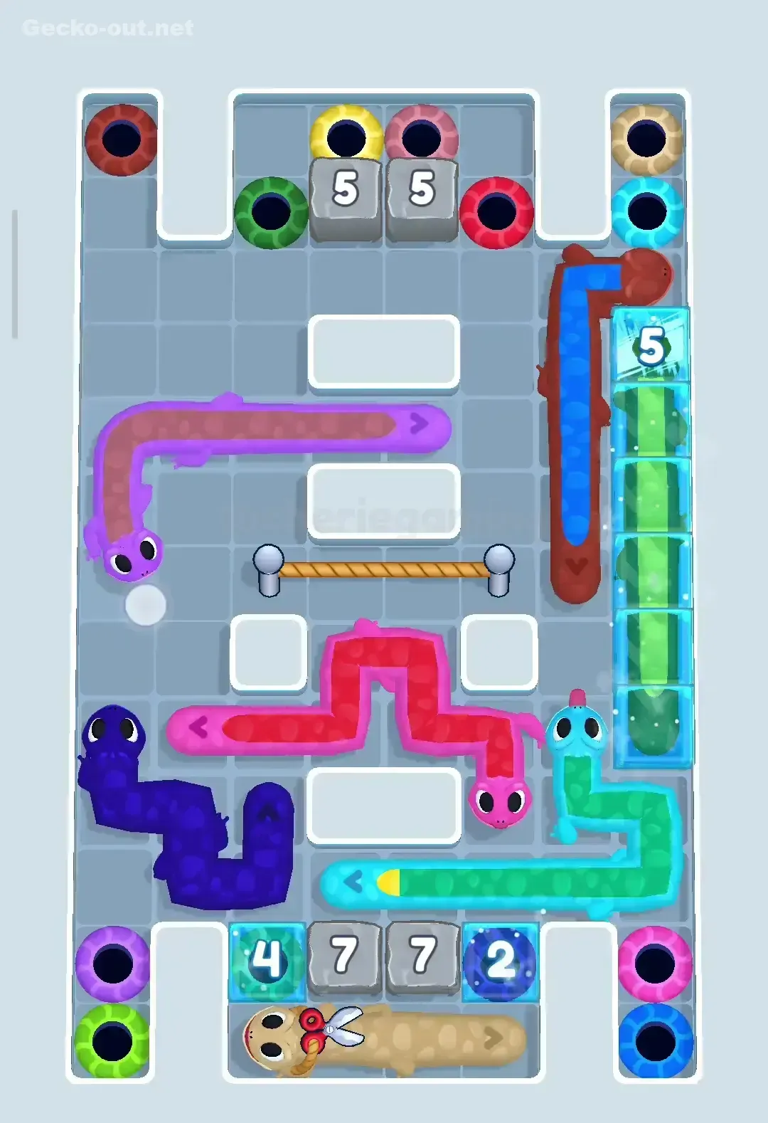 Gecko Out Level 100 Solution 1