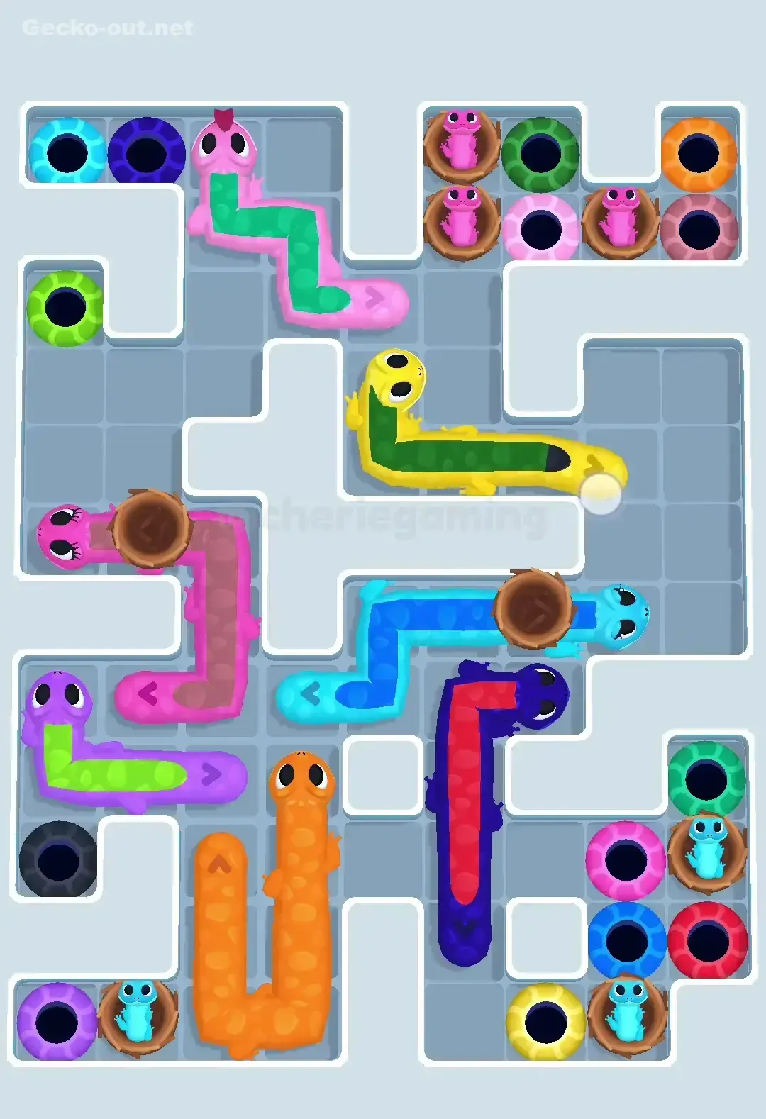 Gecko Out Level 612 Screenshot
