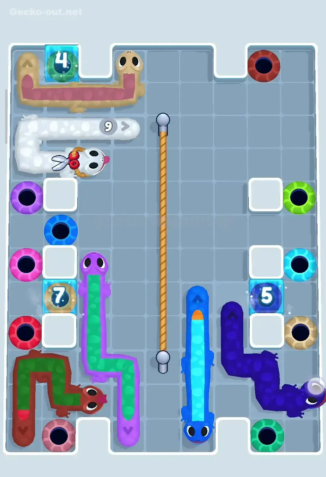 Gecko Out Level 96 Screenshot