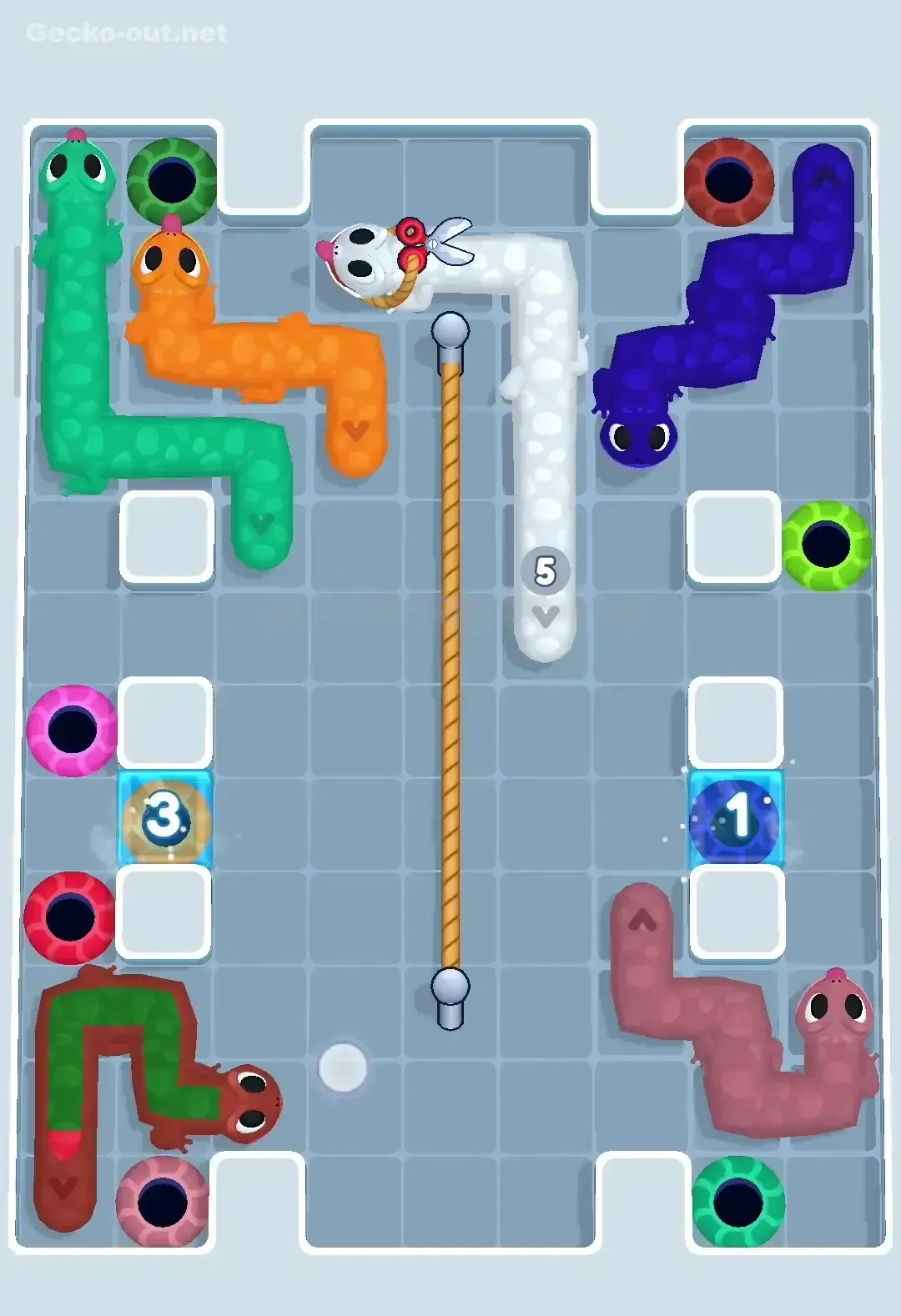 Gecko Out Level 96 Solution 2