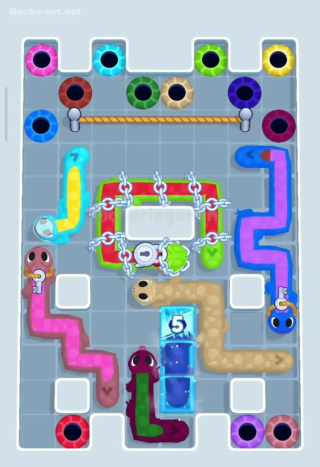 Gecko Out Level 92 Screenshot