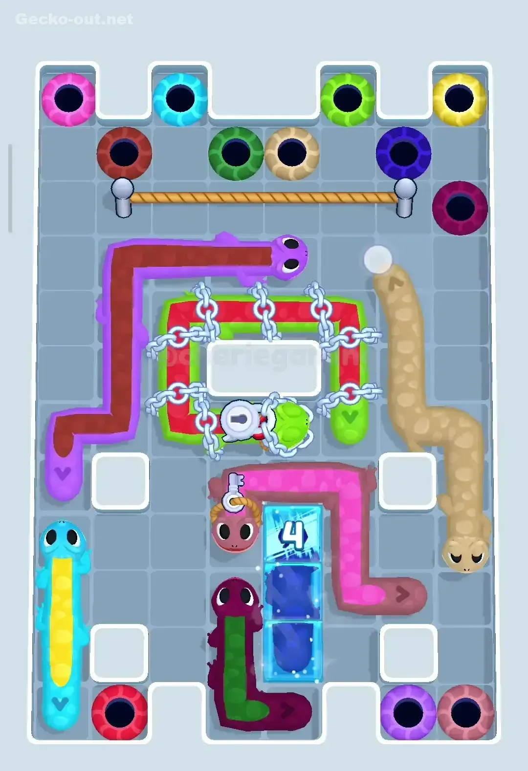 Gecko Out Level 92 Solution 2