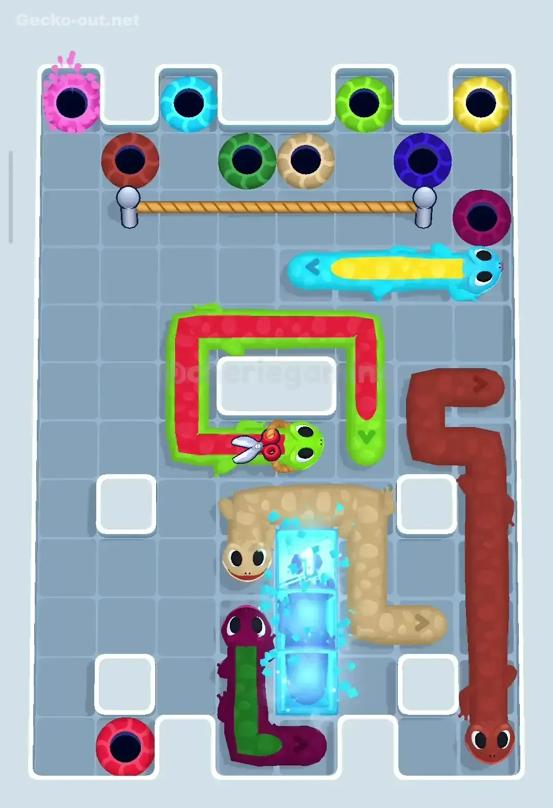 Gecko Out Level 92 Solution 3