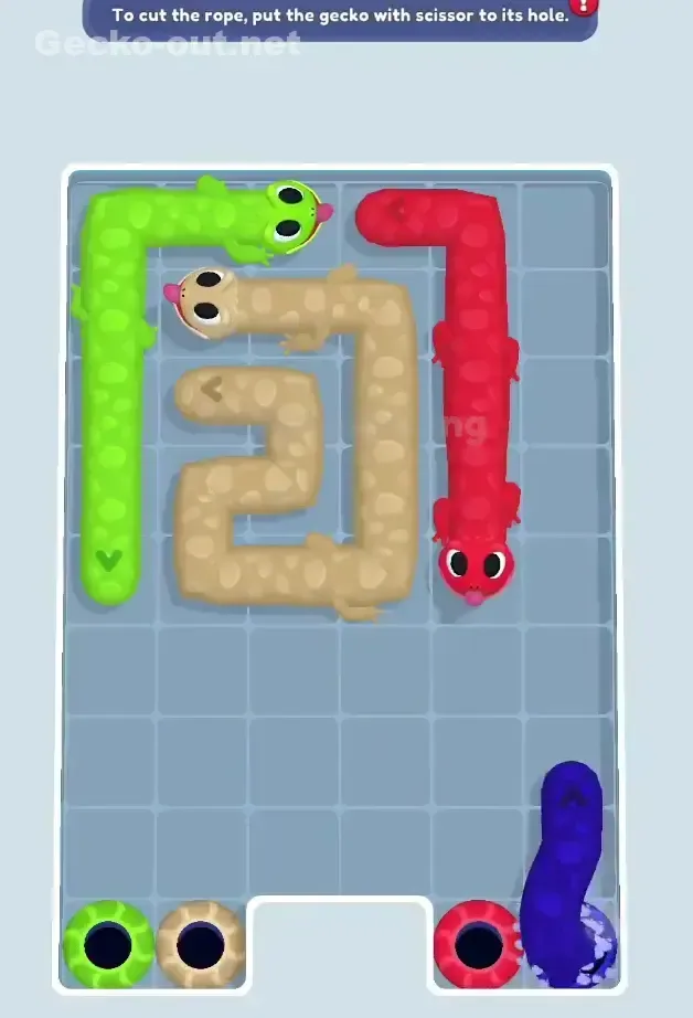 Gecko Out Level 90 Screenshot