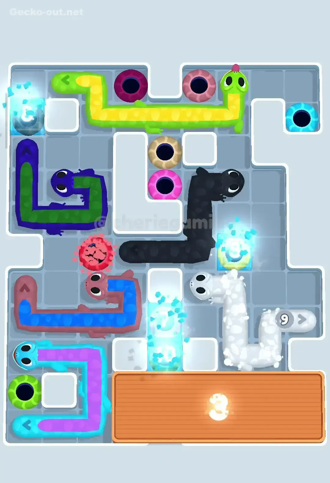 Gecko Out Level 89 Solution 2