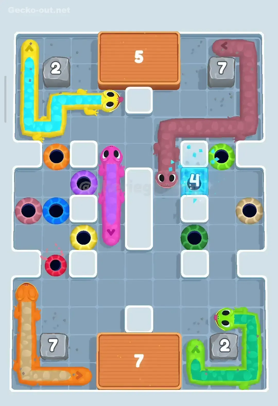 Gecko Out Level 87 Solution 1