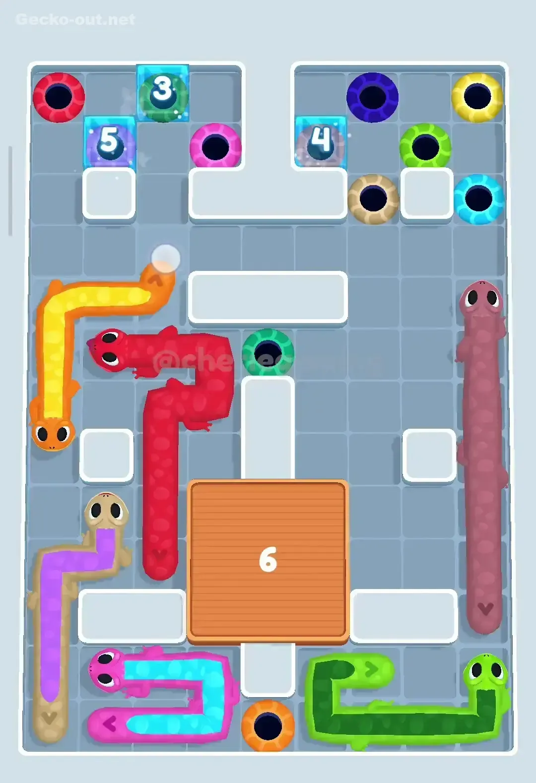 Gecko Out Level 86 Solution 2