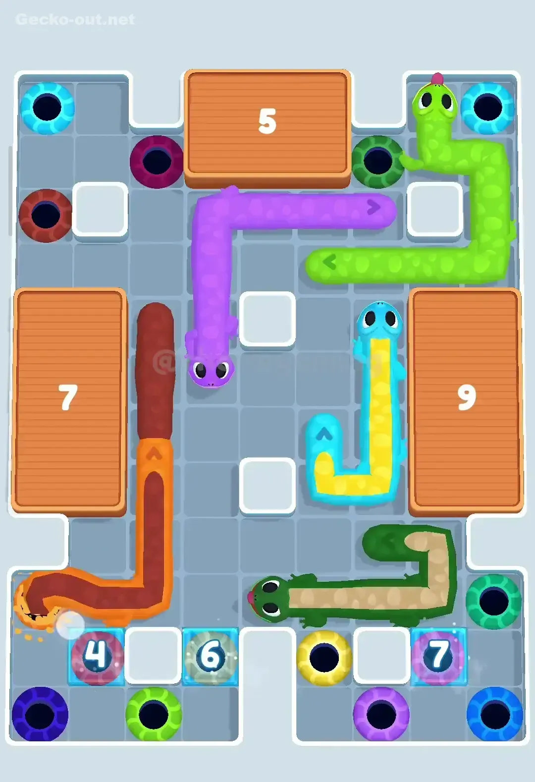 Gecko Out Level 84 Screenshot