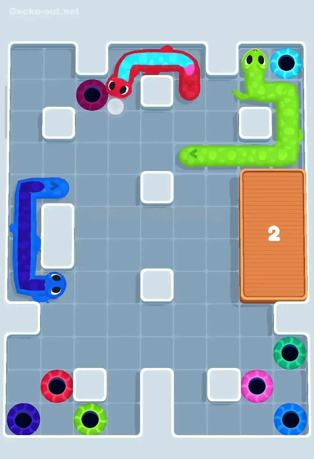 Gecko Out Level 84 Solution 2