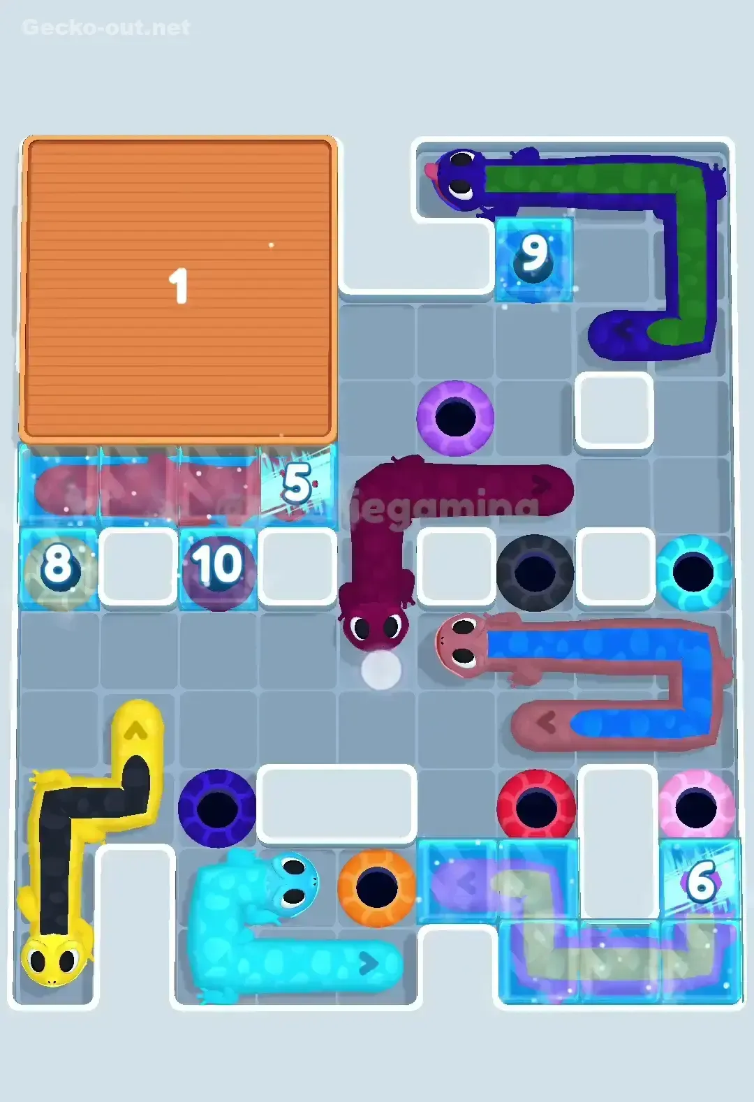 Gecko Out Level 83 Solution 2