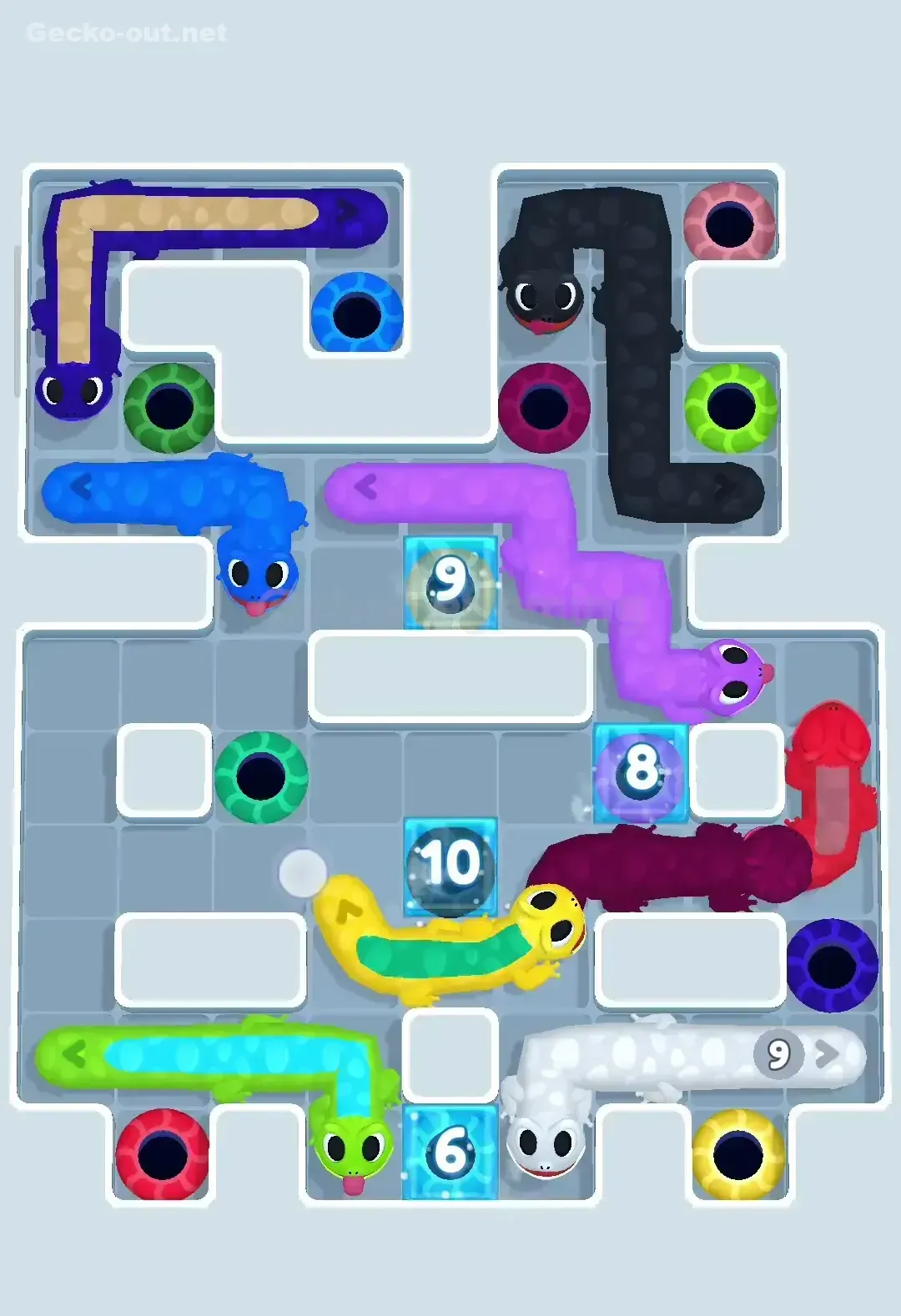Gecko Out Level 77 Solution 2