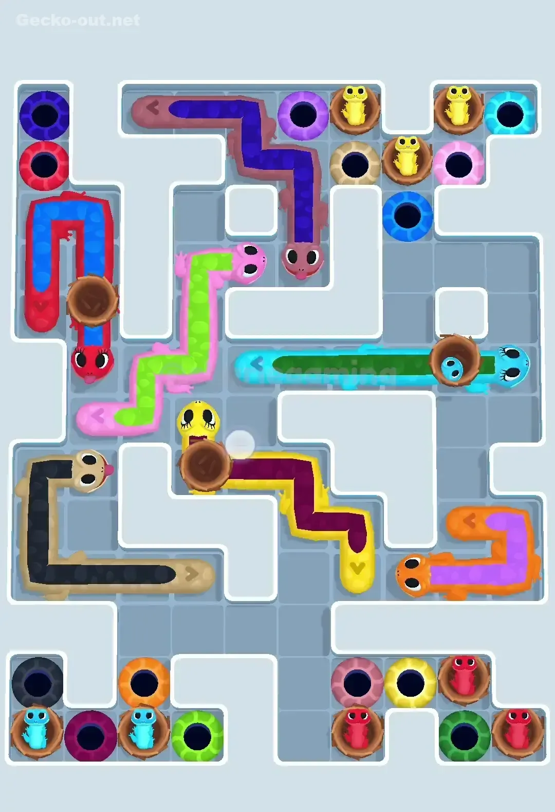 Gecko Out Level 610 Screenshot