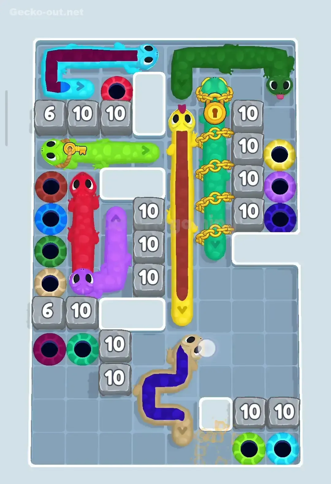 Gecko Out Level 73 Screenshot