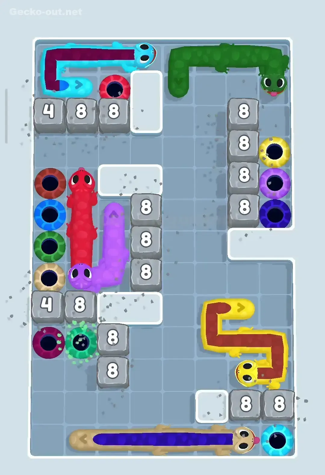 Gecko Out Level 73 Solution 2