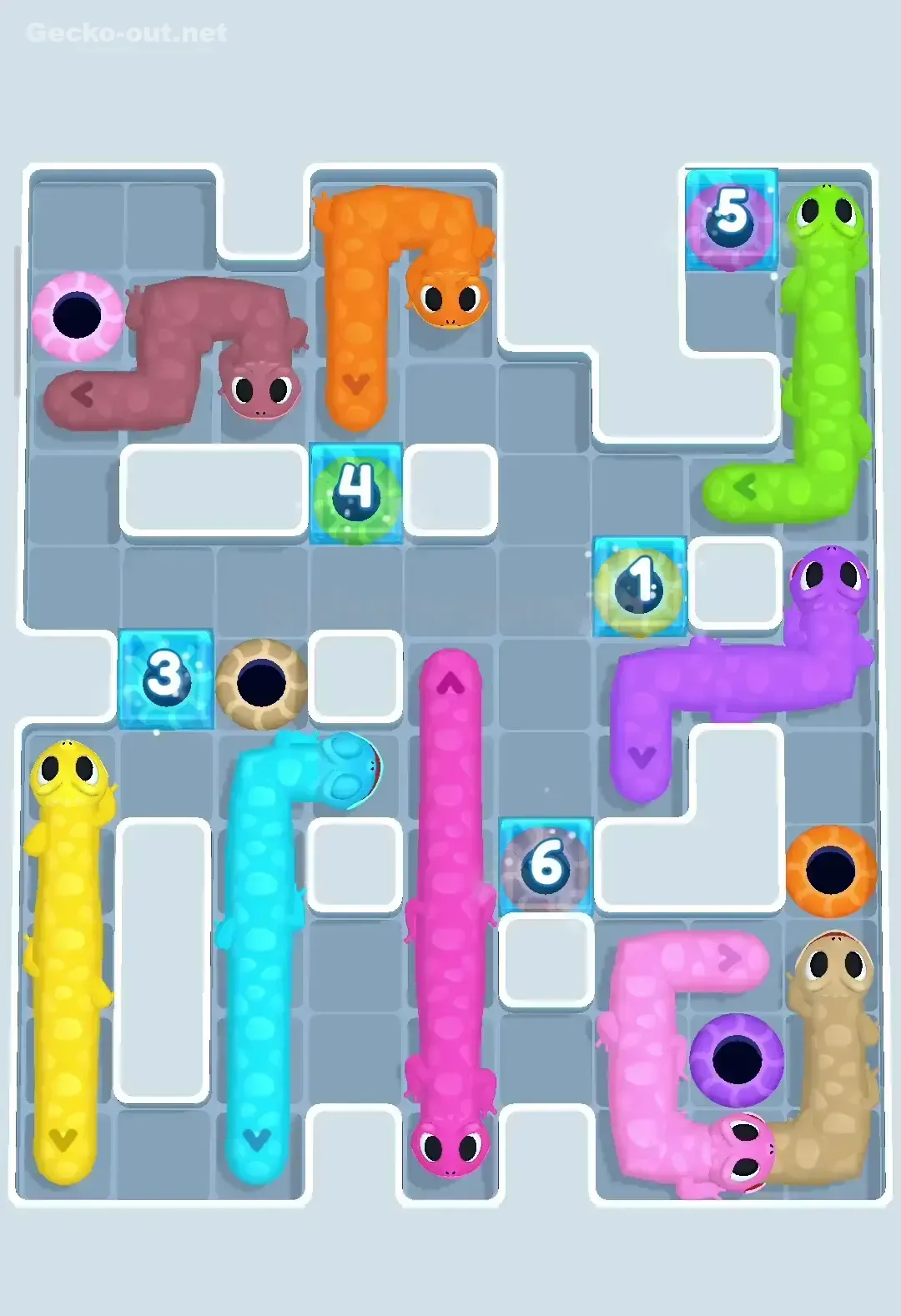 Gecko Out Level 71 Solution 3