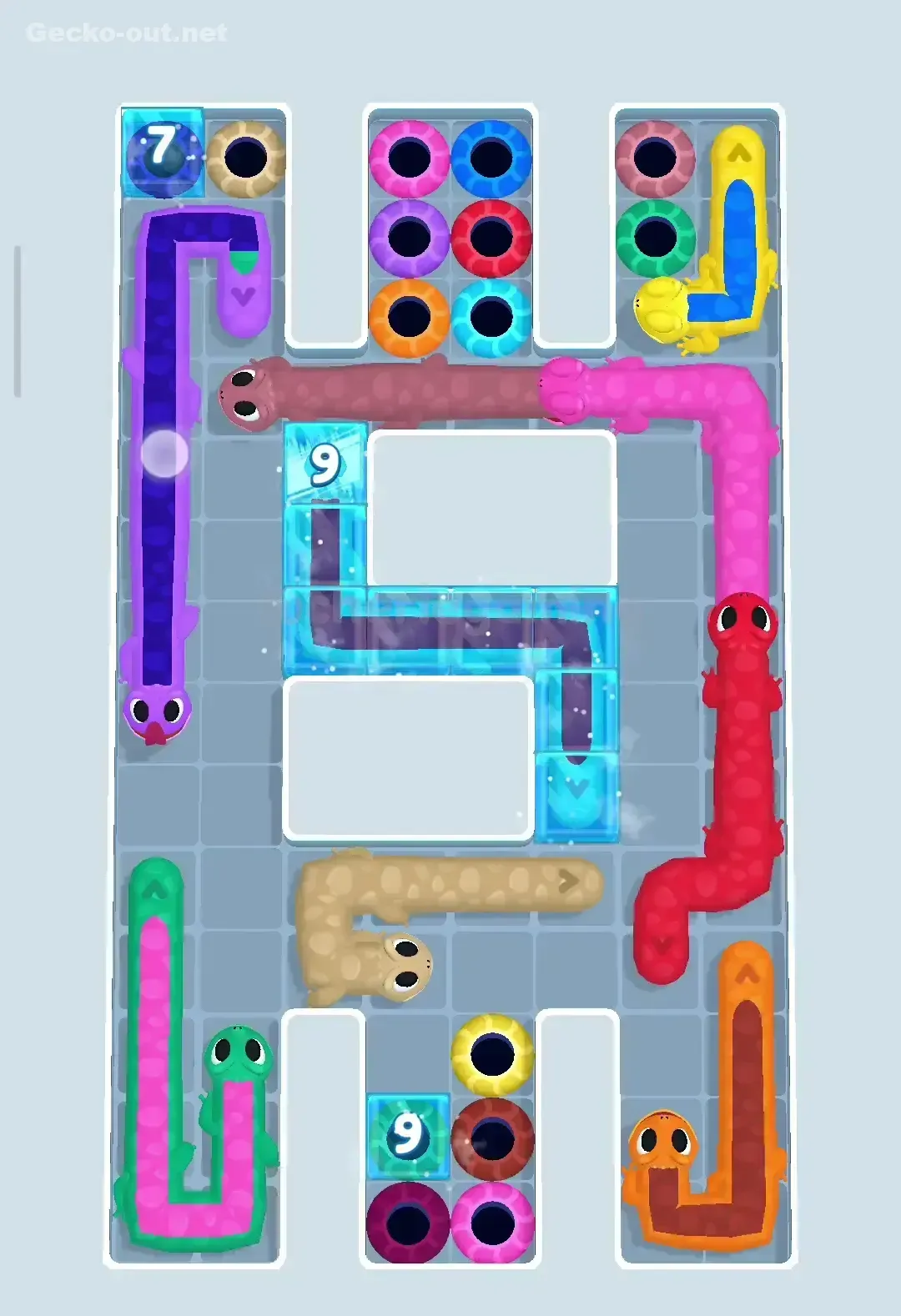 Gecko Out Level 70 Screenshot