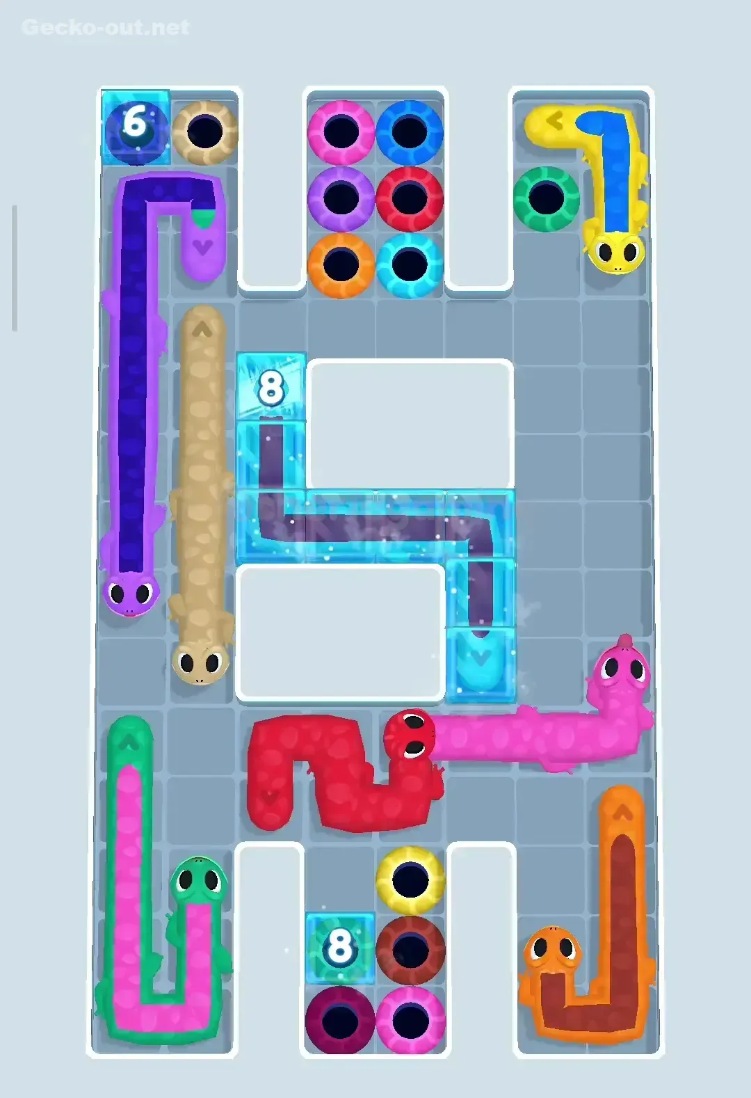 Gecko Out Level 70 Solution 2